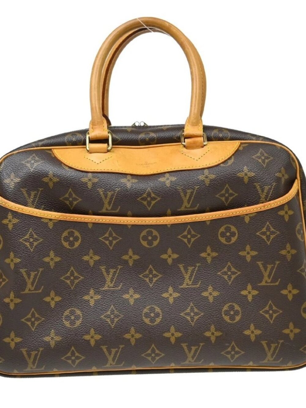 Louis Vuitton Deauville Bowling Vanity Handbag